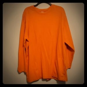 Vintage Land's End Women's Sweater in Orange